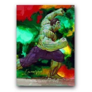 Aceo 2016 The Hulk 5 Hand Paint Art Sketch Card 2/25 Limited Artist Signed