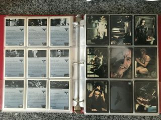 The Crow Brandon Lee 1994 Trading Card Full Set 1 - 100,  plus Foil and Chase Cards 5