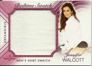 Jennifer Walcott 2016 Benchwarmer Dreamgirls Bedtime Big Swatch Material