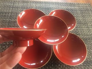 Sake Cups Classic Traditional Lacquer Style Set Of 6 Made In Japan Sakazuki