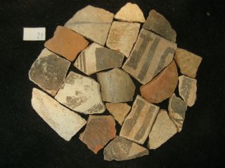 Ancient Arizona Anasazi Pottery Shards Prehistoric American Indian Artifacts 26