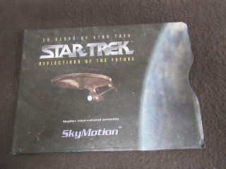 Star Trek Reflections Of Future Phase 1 Skybox Jumbo Skymotion Insert Vl1202