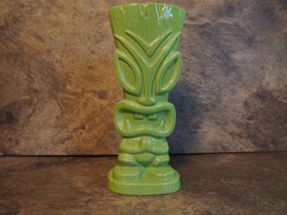 Boxhead Tiki Mug By Munktiki - Green -