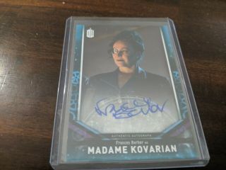 2018 Doctor Who Signature Series Francis Barber Kovarian 24/25 Autograph