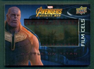 Ud Avengers Infinity War Film Cels Fc22 Battle On Titan