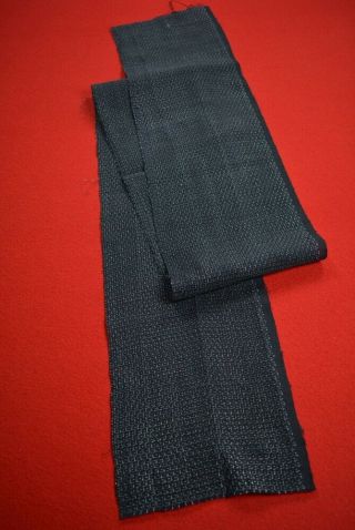 Vv06/50 Vintage Japanese Fabric Cotton Antique Boro Patch Indigo Blue Kasuri 65 "
