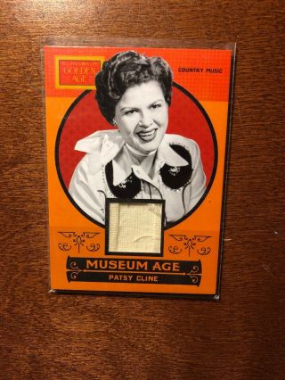 Patsy Cline 2014 Panini Golden Age Museum Age Material Memorabilia Relic