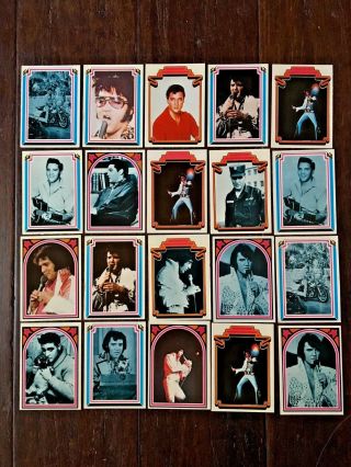 1978 Boxcar Enterprises Elvis Presley Collectors Series Bubble Gum Cards 3
