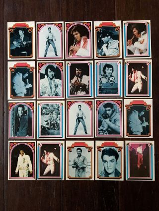 1978 Boxcar Enterprises Elvis Presley Collectors Series Bubble Gum Cards 4