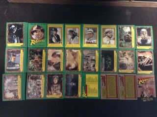 1981 Topps,  Raiders Of The Lost Ark,  Set Of 88 Cards & Wrapper,  Wmx