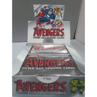 2015 Marvel Avengers Silver Age Trading Cards - Single Packet -