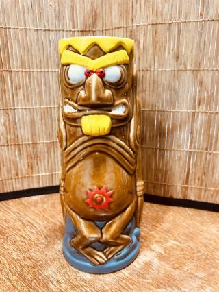 Kava Kava Man Easter Island Tiki Mug By Derek Yaniger And Tiki Farm