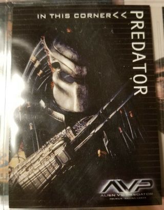 Alien Vs.  Predator Promo Card Bl1 Inkworks 2004 Predator