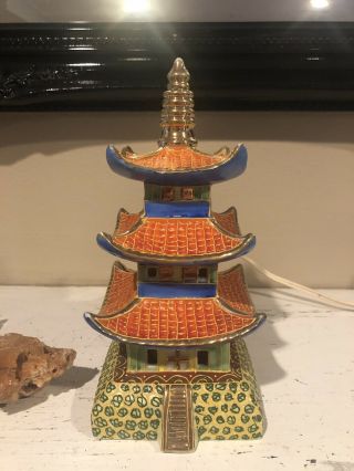 Chinese Pagoda Lantern Lamp