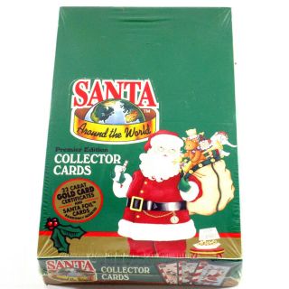 1994 Santa Around The World Trading Card Box Premier Edition (36 Packs)