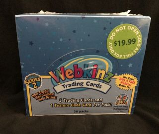 Webkinz Trading Cards Box Of 36 Packs