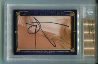 2010 Leaf Cut Signature Encore Actress Kristin Cavallari Auto Autograph 3/3 Bgs