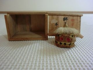 Japanese Vintage Goods,  Rare,  Mascot Doll Of Lion Dance Shishimai N042514