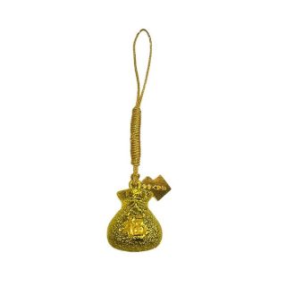Japanese Omamori Charm Gold Card Good Luck For Rich Money From Japan Shrine Bell