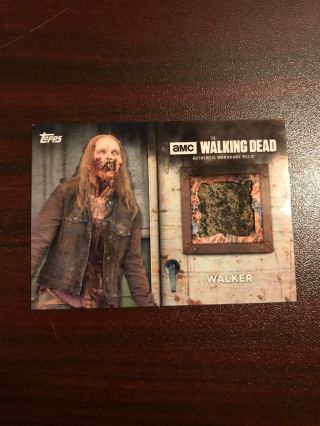 The Walking Dead Season 6 Walker Wardrobe Card