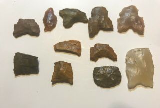 10 Bases From A Colorado Buffalo Jump Site Arroweads Artifacts