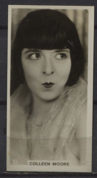 Colleen Moore Vintage Photo Cigarette Trading Card Cinema Stars No.  10