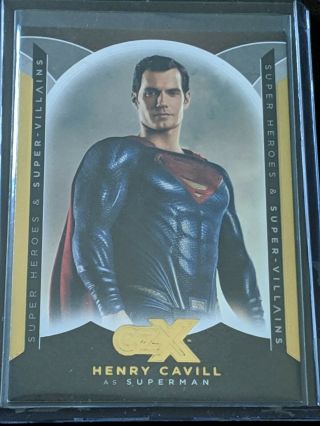 Cryptozoic Czx Dc Heros & Villains Promo Card Po2 Superman