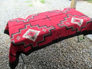 Large Southwestern America Horse Blanket Or Sleeping Blanket 55” X 7 Feet