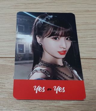 Twice 6th Mini Album Yes Or Yes Momo J Photo Card Official