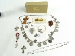 Jewellery - Womens Religious Items Inc Pendants Necklaces Rosary Touch Wood