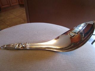 Vintage Kwakiutl Totem Silver Plate Serving Spoon/ladle Acme Bates & Sons