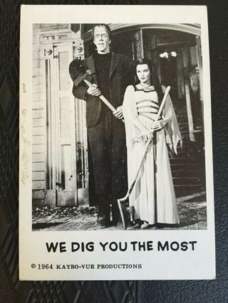 1964 Leaf The Munsters Card 16 - - Trades Welcome