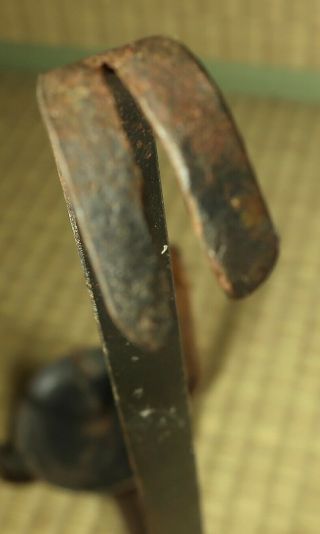 Steel Candle Holder / Japanese / Vintage 7
