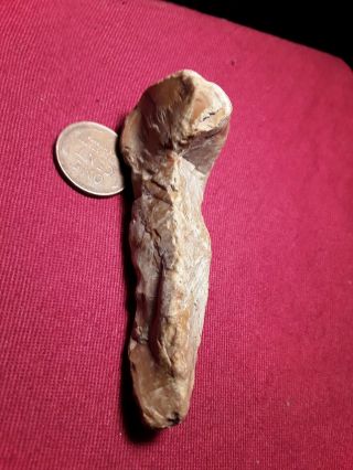 Native American Phallic Penis Shaped Stone Drill Boring Tool Carved Art Effigy 4