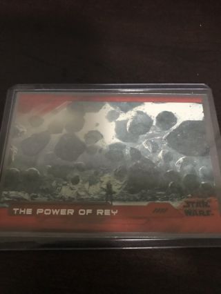 2018 Topps Star Wars The Last Jedi Ii The Power Of Rey 98 Red 181/199