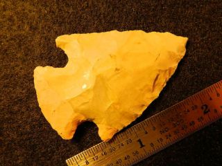 R Authentic Native American Artifact Arrowheads Knife Point
