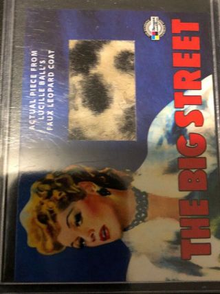 Breygent Classic Vintage Movie Posters Smc - Lucille Ball Faux Leopard Coat Vt1