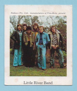 1970s Nabisco " Pop Music " Card: Little River Band