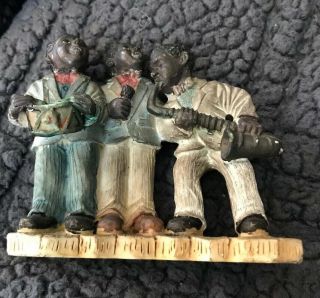 Jazz Band Figurine Vintage Pre Owned Rare