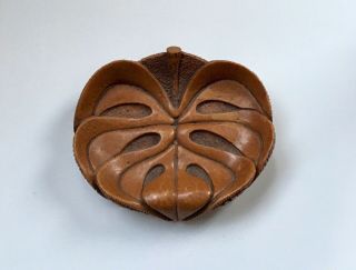 Vintage Hapa Wood Candy Nut Bowl Tray Dish Coco Joe 