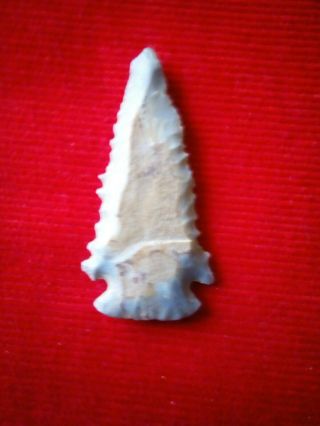 Authentic Kentucky Dovetail Arrowhead Early Archaic Corner Notch Indian Artifact