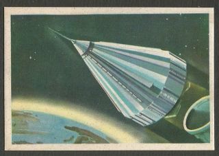 Space Rockets Cards 47 - 1959 Pioneer 4 Spacecraft U.  S.  A.