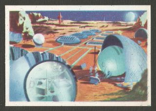 Space Rockets Cards 96 - Future Lunar Base