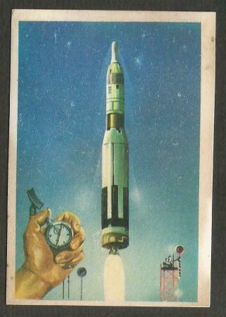 Space Rockets Cards 49 - Titan First Multistage Intercontinental Missile