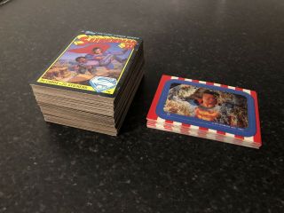 Superman 3,  The Movie 1983 By Topps Cards,  Complete Set,  Vintage