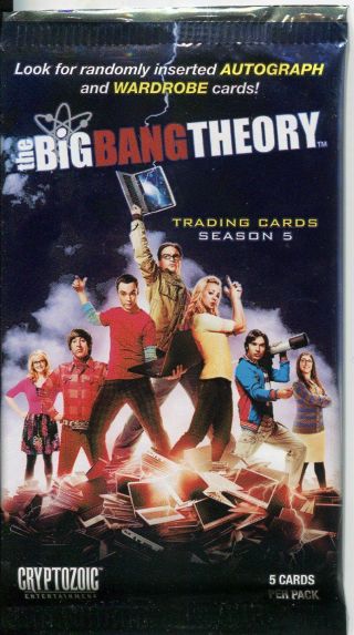 The Big Bang Theory Season 5 Factory Hobby Pack
