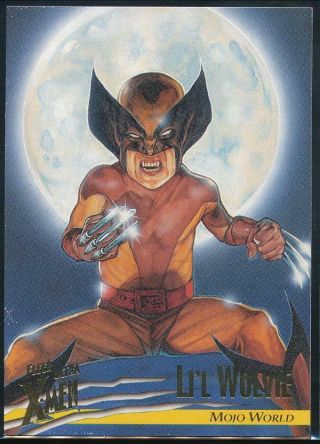 1996 X - Men Ultra Wolverine Trading Card 55 Li 