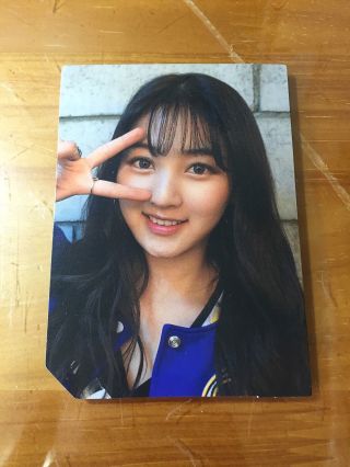 12) Twice 2nd Album Page Two Cheer Up Jihyo Type - A Photo Card Official K - Pop