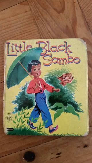 Little Black Sambo,  A Tell - A - Tale Book,  1953 Gladys Turley Mitchell
