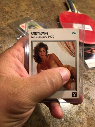 1995 Playboy Collectors Card Miss January 1979 Candy Loving
